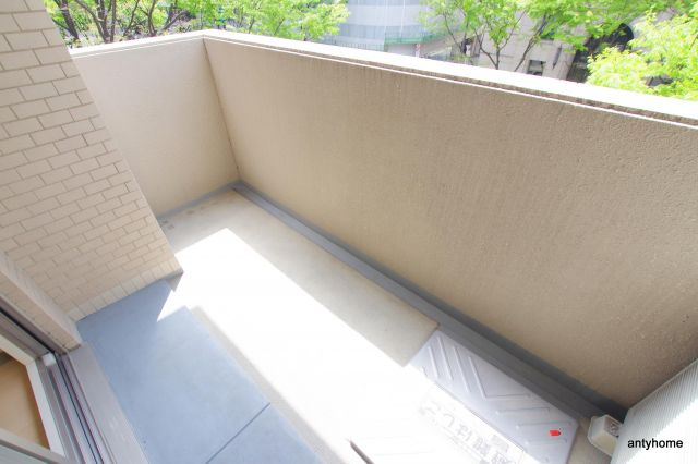 ニューシティアパートメンツ西天満　仲介手数料無料のバルコニー