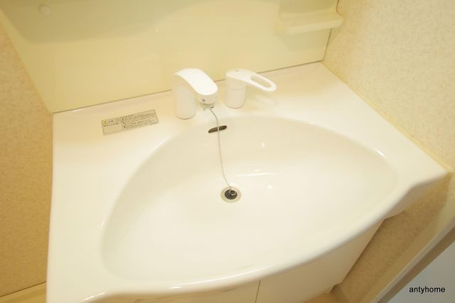 ニューシティアパートメンツ西天満　仲介手数料無料の洗面所