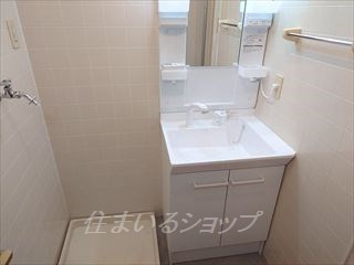 広島市安佐北区亀山１丁目のアパートの洗面所|シャンプードレッサー