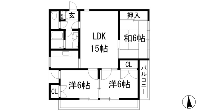 【間取り】 | グランドール石橋