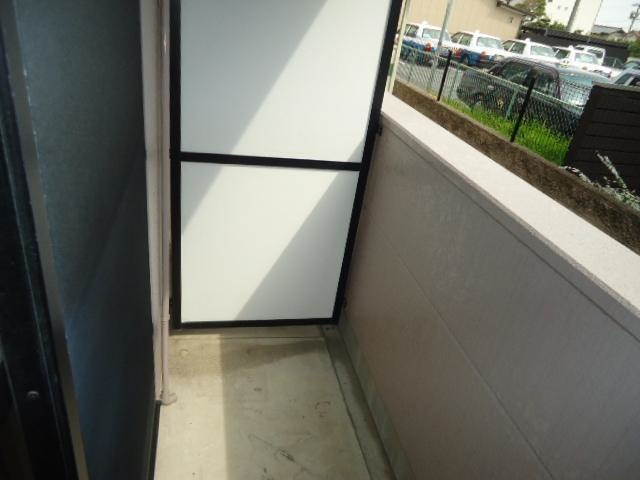 エクセレンス白山のバルコニー