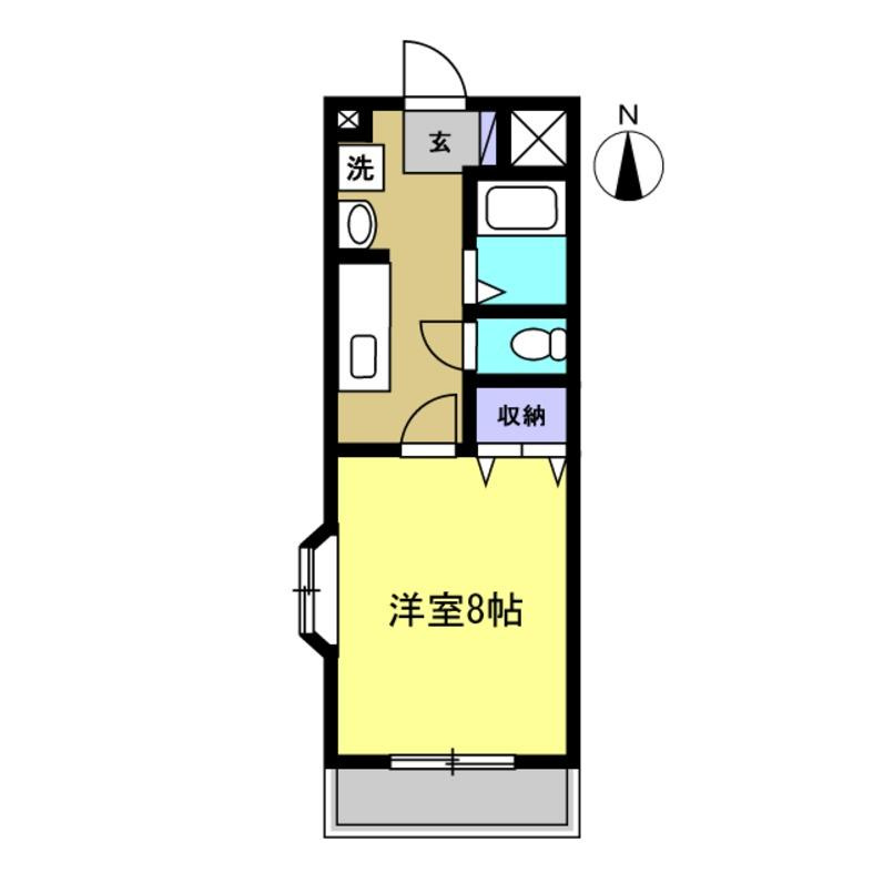 エクセレンス白山の間取り