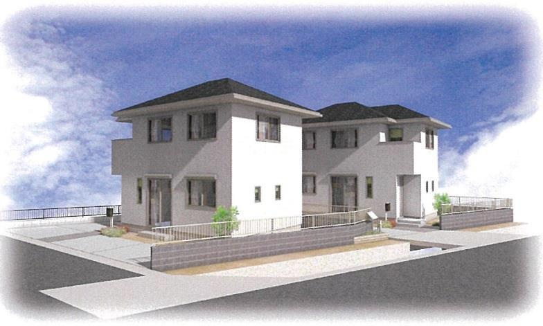 倉敷市茶屋町の一戸建ての外観