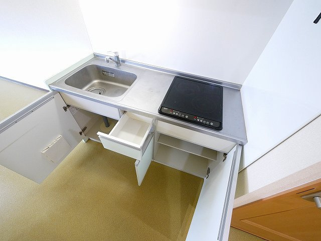 結充Immeuble　B館のキッチン|きれいなキッチンです