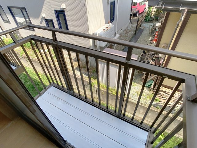 パールハイツ松波のバルコニー