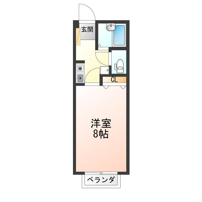 パールハイツ松波の間取り