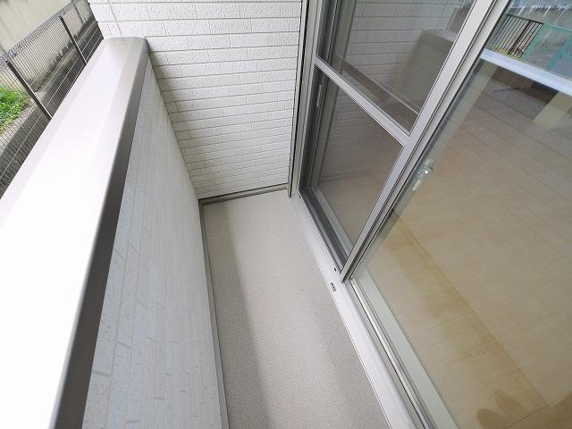 モデルノⅠのバルコニー|落ち着いた時間を過ごせるバルコニーです