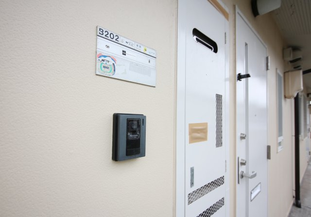 ドミールたかねB棟のセキュリティ