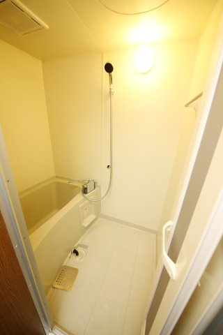 ドミールたかねB棟の浴室