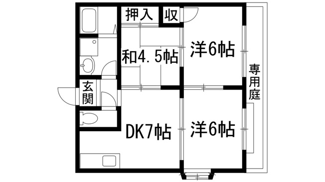 【間取り】 | エルディムコスモ2