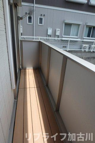 フジサンヒルズのバルコニー