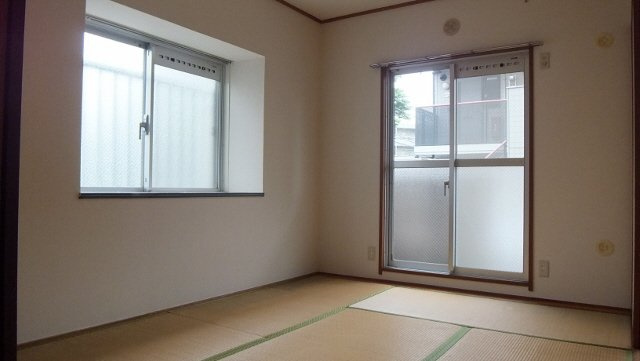 船橋市本中山７丁目の賃貸マンションの寝室|角部屋です