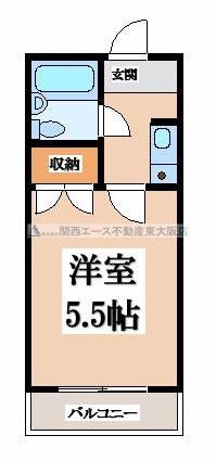 【間取り】 | ラフィーネ小若江