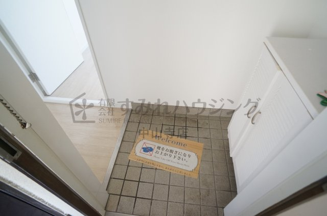 ハイツ後藤の玄関