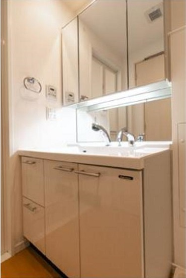 中央区勝どき１丁目の賃貸マンションのその他|洗面