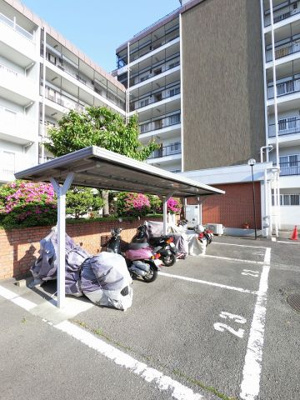 【その他共用部分】 | ディックピア多摩川 | バイク置場