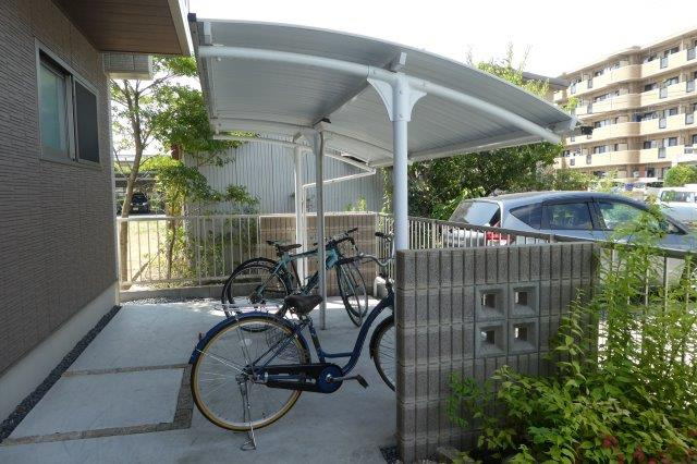 倉敷市浜ノ茶屋１丁目の賃貸マンションのその他共用部分|駐輪場