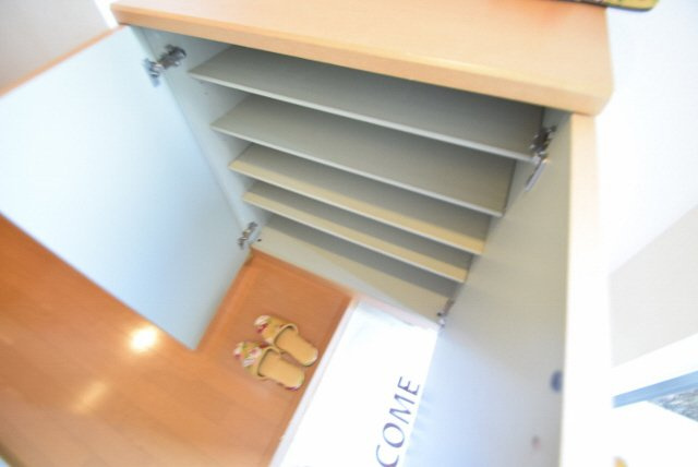 ウィステリアⅡの玄関|下駄箱付