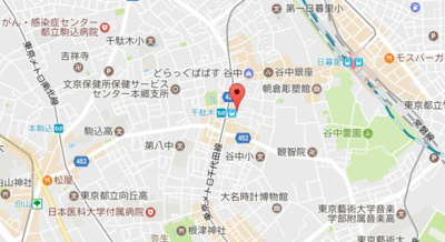 【地図】 | ヒルサイドアレー千駄木