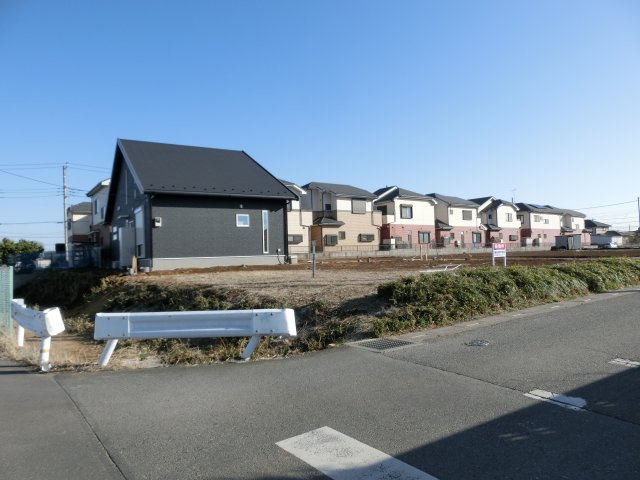 鴻巣市八幡田の売地の外観