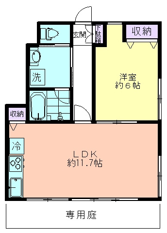 フォルビート清瀬の間取り