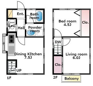 【間取り】 | 清水町アパート