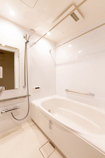 港区芝１丁目の賃貸マンションの浴室