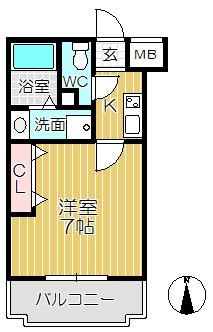 【間取り】 | 立花アネックス