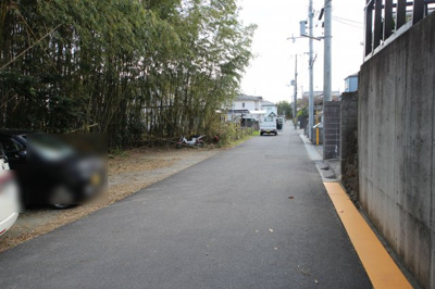 【前面道路含む現地写真】 | 大津市仰木の里東8丁目6　売土地