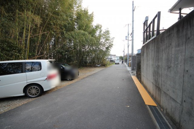 【前面道路含む現地写真】 | 大津市仰木の里東8丁目6　売土地