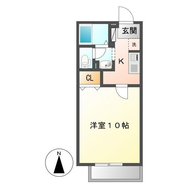 秋桜Ｂの間取り
