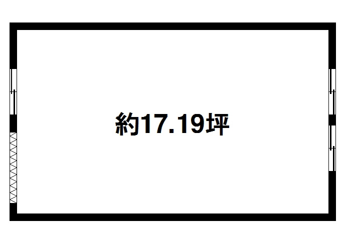 アトリエ恭仁京Aの間取り