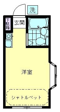 ヒールパイン久米川の間取り