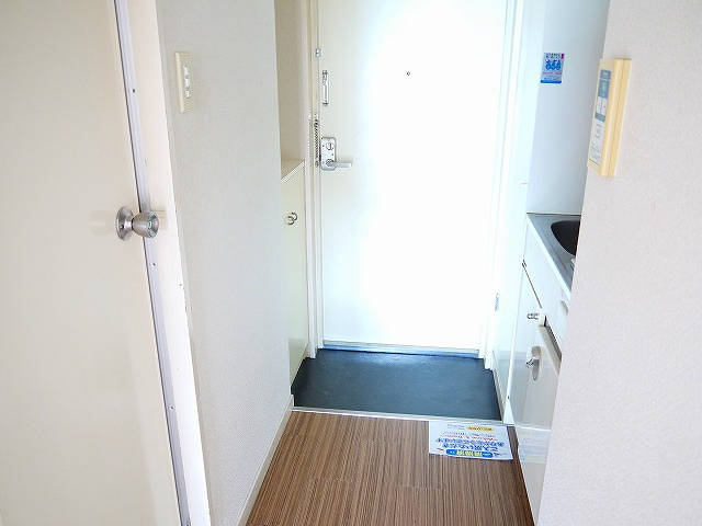 メゾンアンテルナ奈良の玄関|収納もある玄関です
