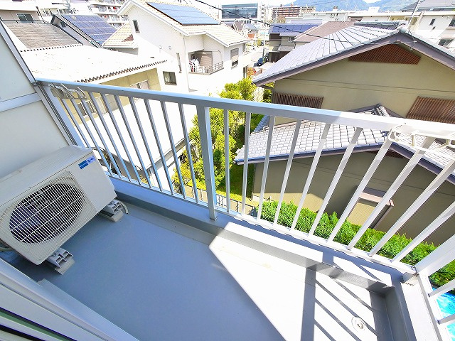 コーポ三和新大宮Ⅱ号館のバルコニー