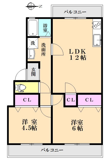 【間取り】 | 新和ハイツ