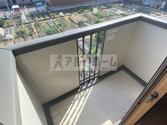 サンクレール志紀のバルコニー