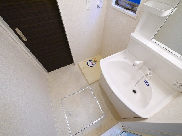 グレイシャス春日の洗面所|使いやすい洗面所です