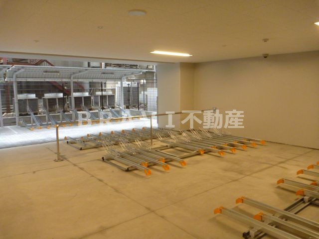 アーバネックス心斎橋Ⅱ　BRAVI不動産のその他共用部分|【アーバネックス心斎橋Ⅱ】敷地内駐輪場
