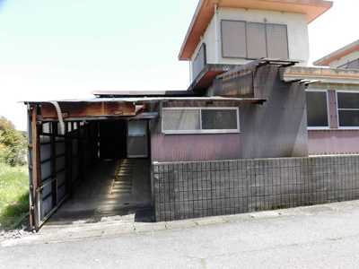 【外観】 | 大津市伊香立下龍華町584-31 売土地 | 駐車スペース、増築倉庫部分有