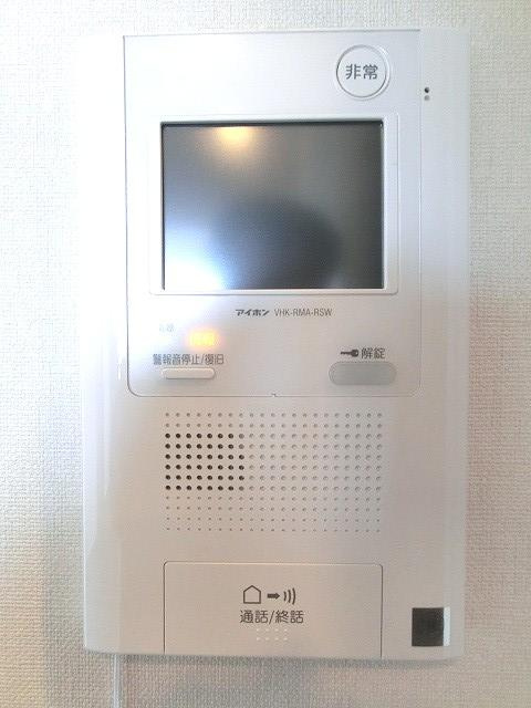 ParkAxis上野松が谷の設備|パークアクシス上野松が谷のＴＶモニター付インターホンです
