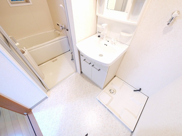 川上ビルの洗面所