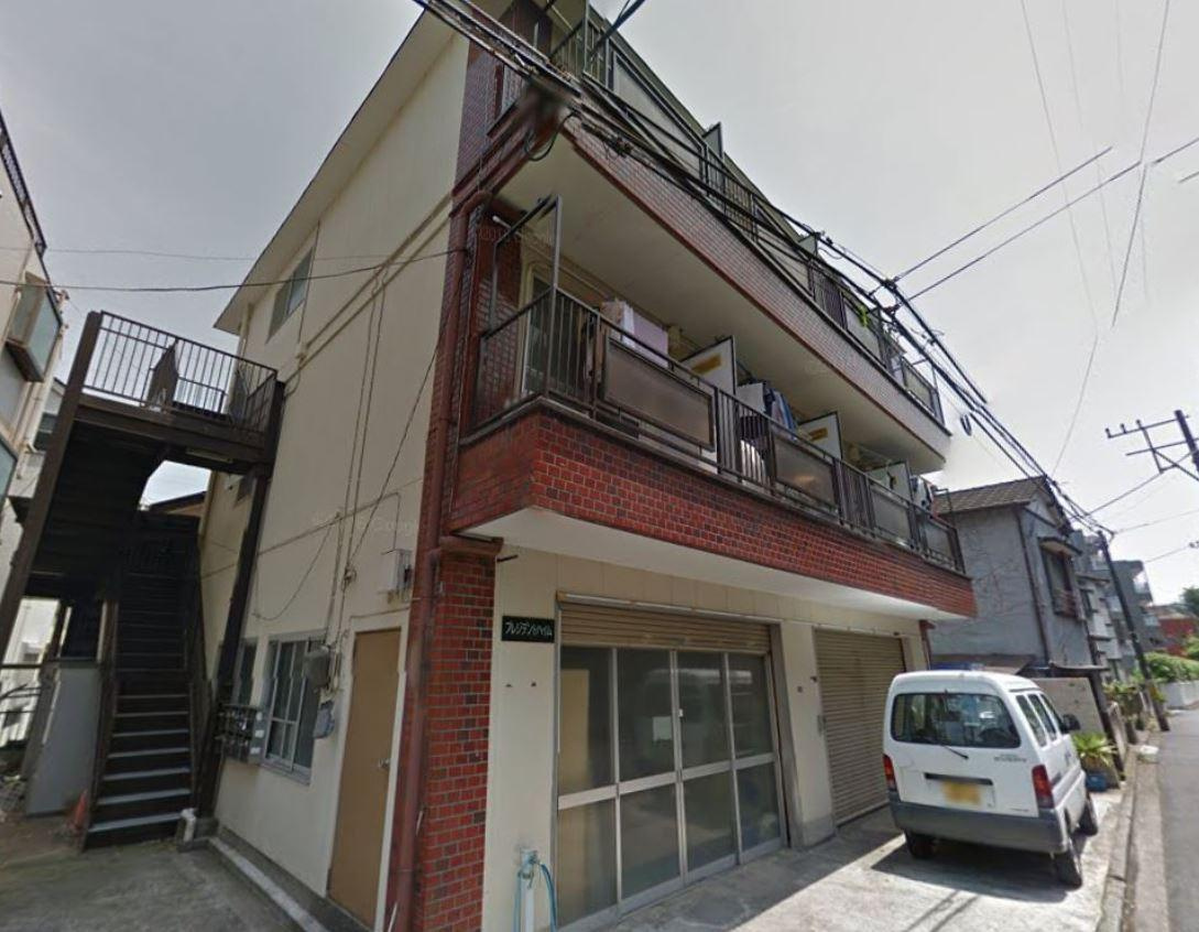 プレジデントハイムの外観|バイク置き場無料♪２口ガスコンロ設置可で料理好きな方にもおすすめです♪