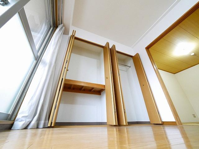 ベルデ帝塚山の収納|収納スペース豊富です