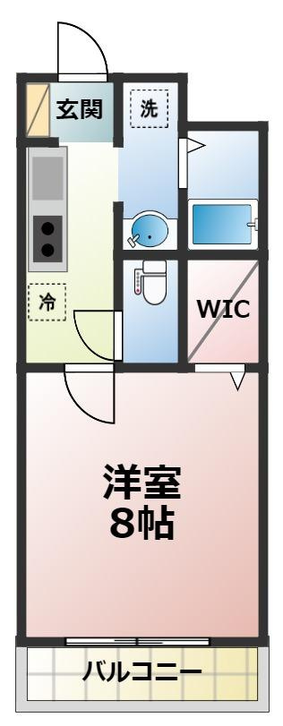 ルポゼ東中山の間取り