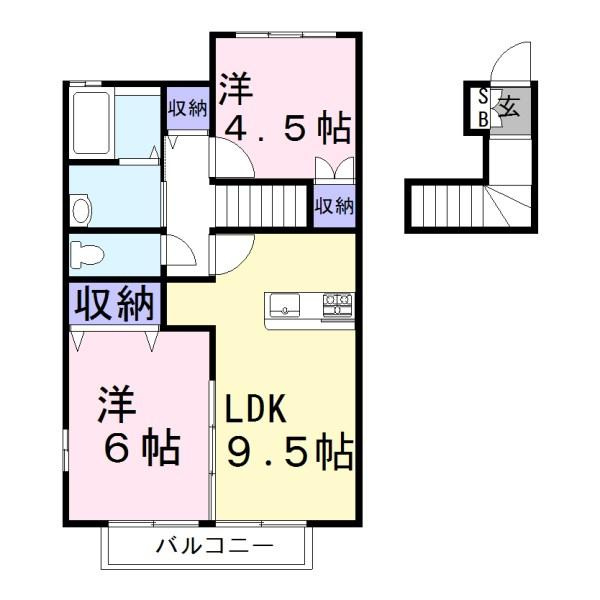 エストレリータの間取り