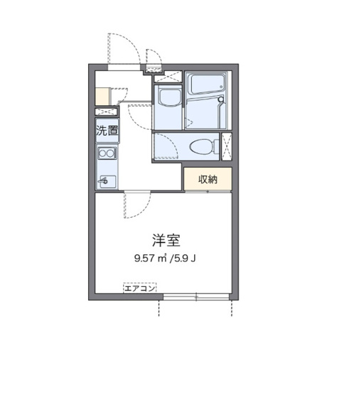 【間取り】 | ボヌールⅡ 
