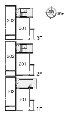【区画図】 | ソレイユ新高円寺