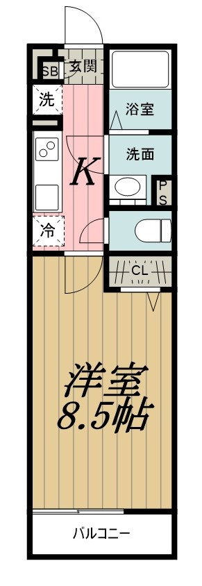 リブリ・ガーデンプレイスの間取り