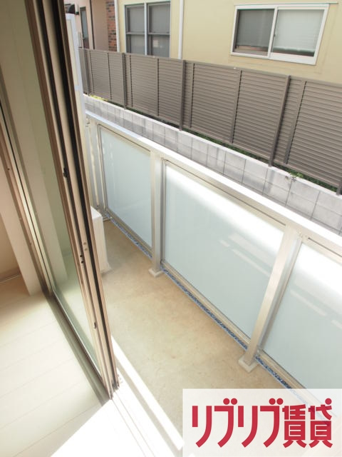 リブリ・ブリックスのバルコニー